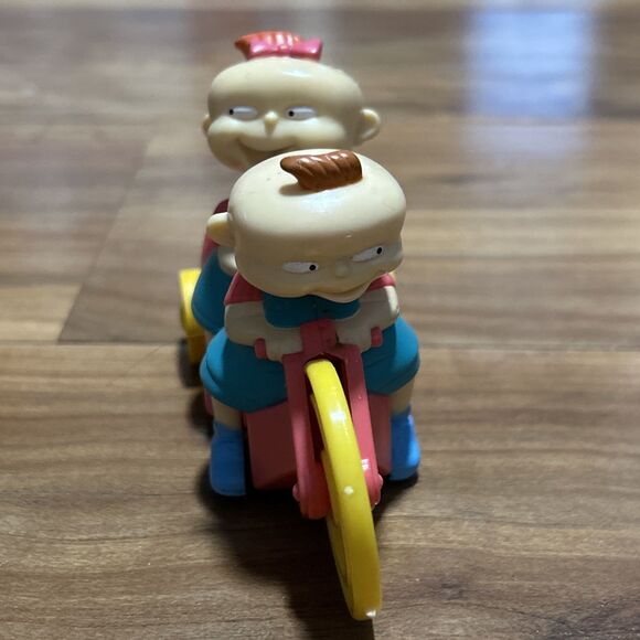 VTG Burger King Kids Club 1998 Nickelodeon Rugrats - Tandem Tripling Phil & Lil - Picture 6 of 7